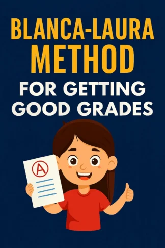 A school girl with excellent grades