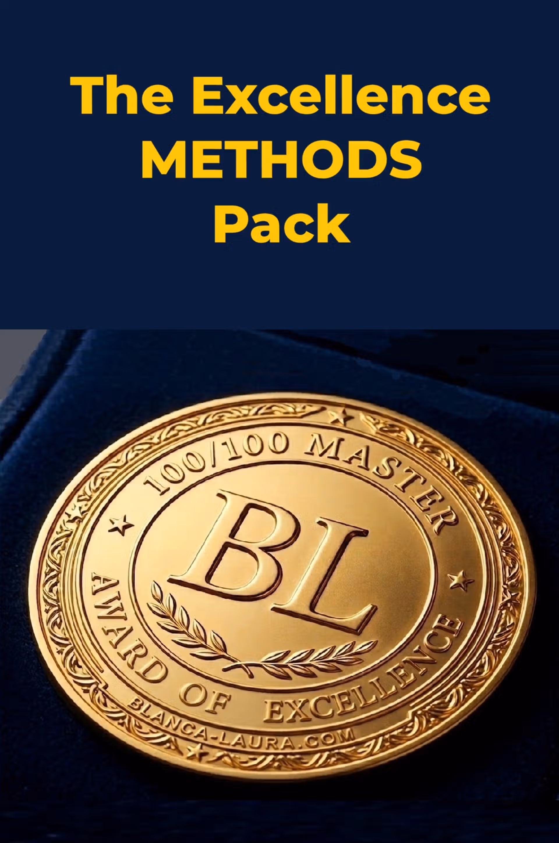 The Excellence Blanca-Laura Methods Pack with Award of Excellence Medal