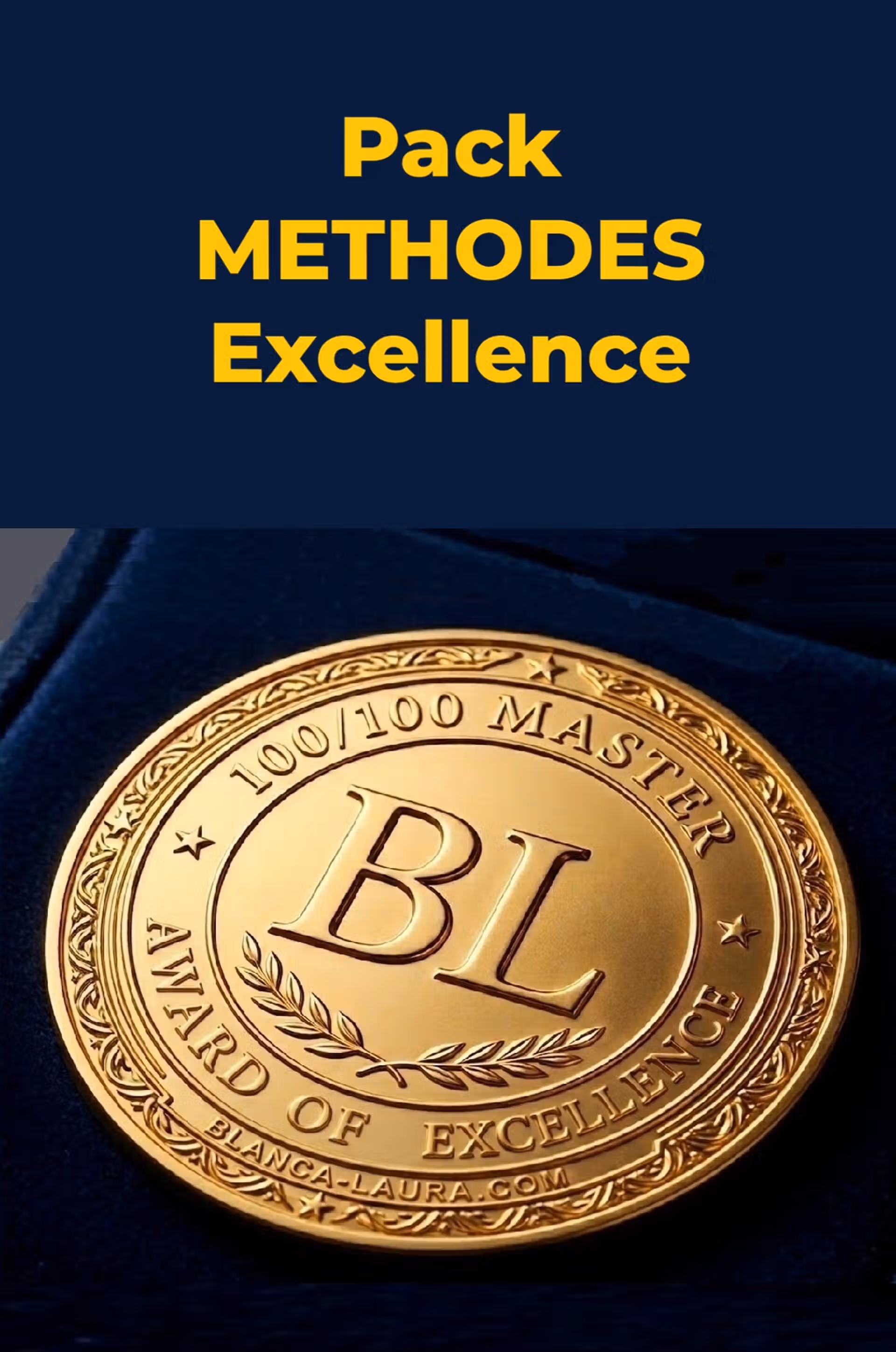 Le Pack Méthodes Blanca-Laura Excellence avec médaille d'excellence
