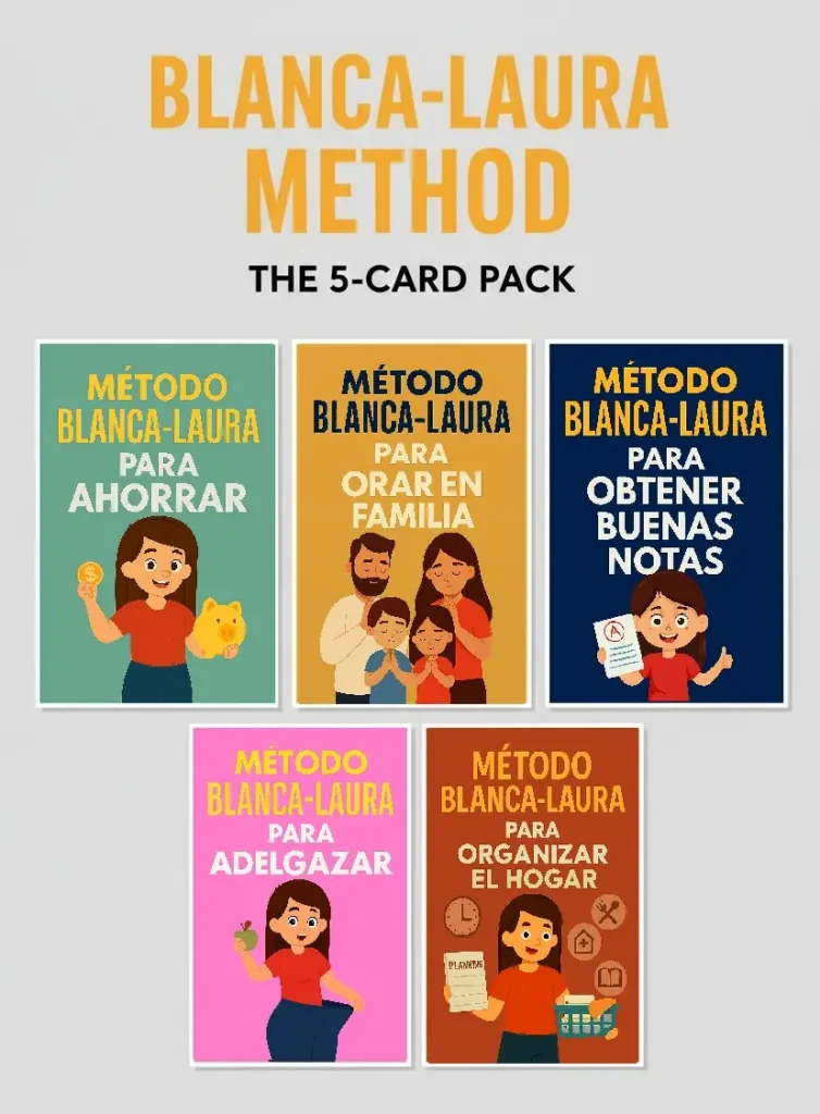 El Paquete de 5 Métodos Blanca-Laura