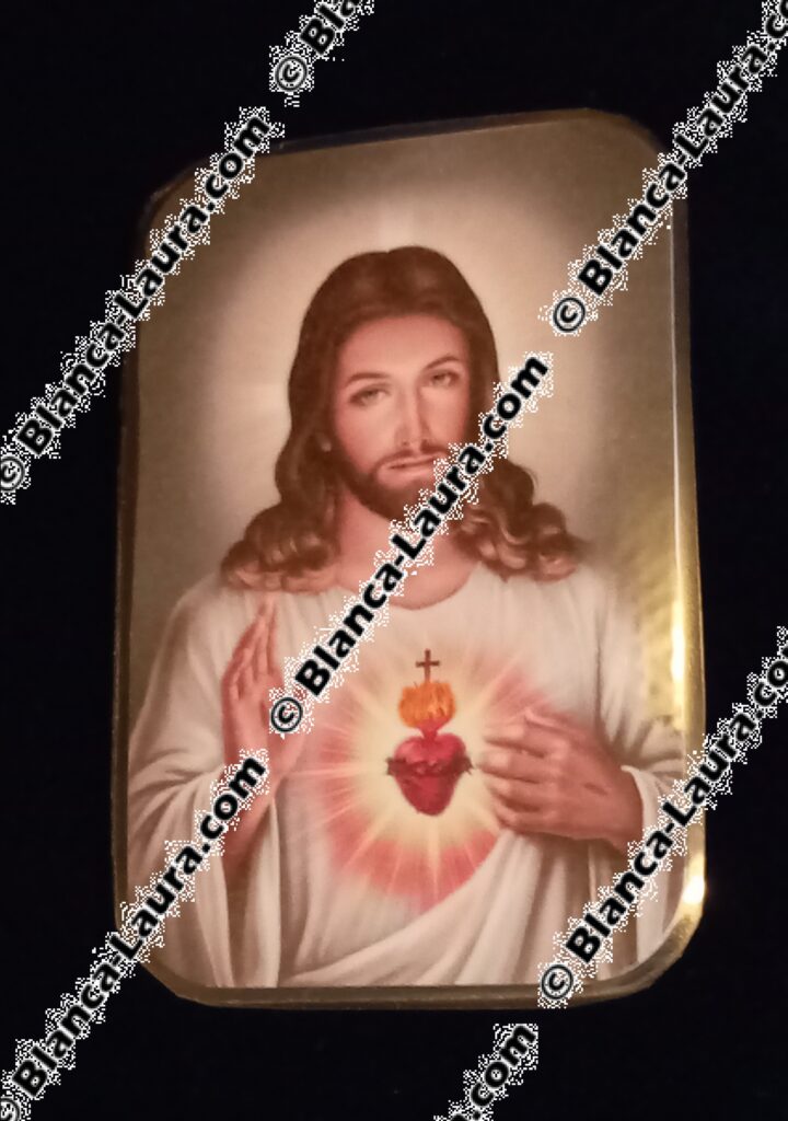 Carte du Sacré Cœur de Jésus